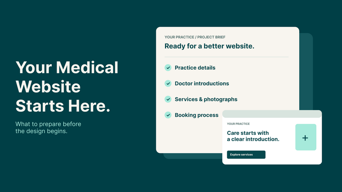 What to Prepare Before Building Your Medical Website